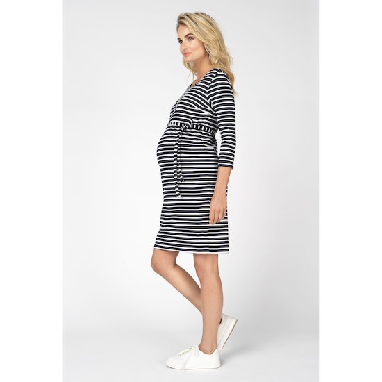 Robe Paris rayée Night Sky  de Noppies maternity Robe Paris rayée Night Sky  de Noppies maternity