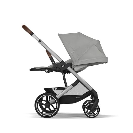 Poussette Balios S Lux 3 Châssis Silver - Stone Grey  de CYBEX