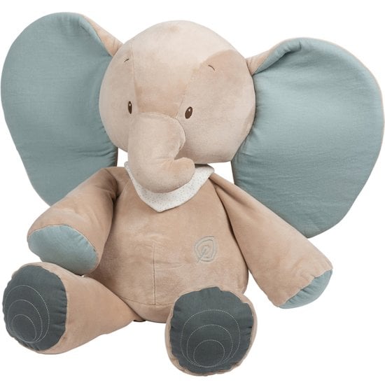 Peluche Axel l'éléphant Luna & Axel Axel  75 cm de Nattou