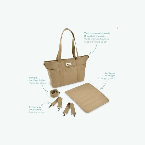 Sac à langer Madrid Léopard  de Béaba