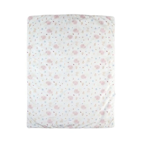 Lina & Joy Couverture Veloudoux  Rose 75 x 100 cm de Noukies
