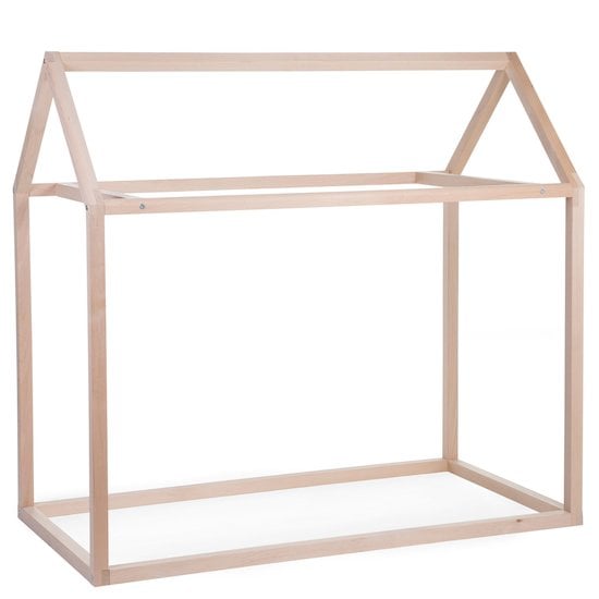 Cabane enfant en pin naturel 126cm - Atmosphera For Kids