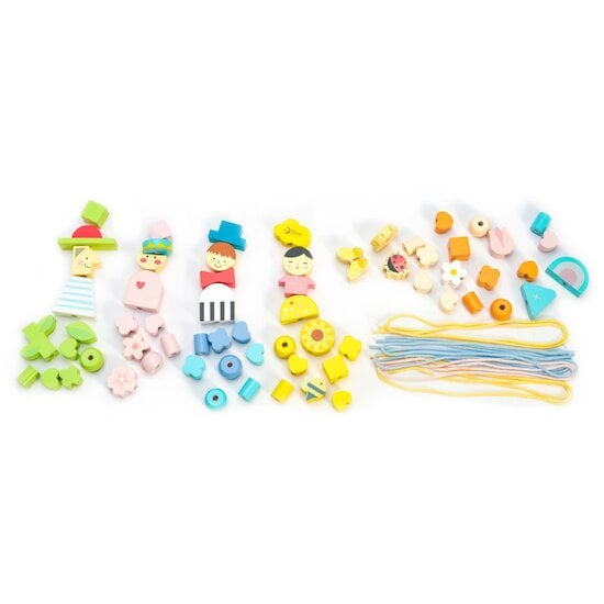 Perles à enfiler en bois   de Classic World