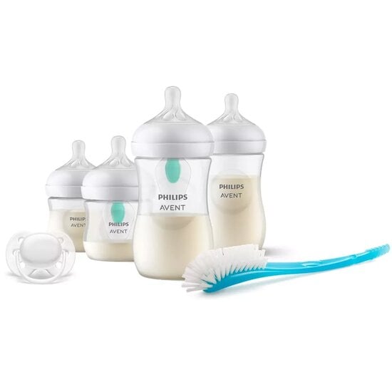 Kit Nouveau-Né Biberons Natural en Verre 0M+ AVENT