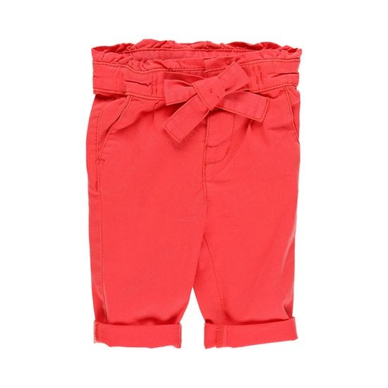 Pantalon collection Bord de mer Fille Rouge 6 mois de Noukies