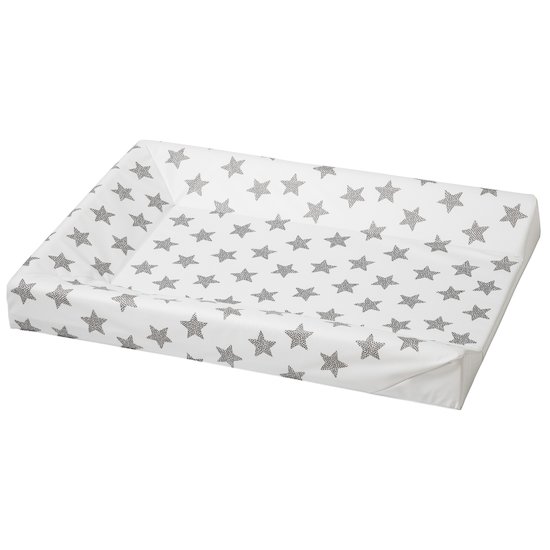 Matelas à langer Luxe Etoile gris anthracite  de Babycalin Matelas à langer Luxe Etoile gris anthracite  de Babycalin