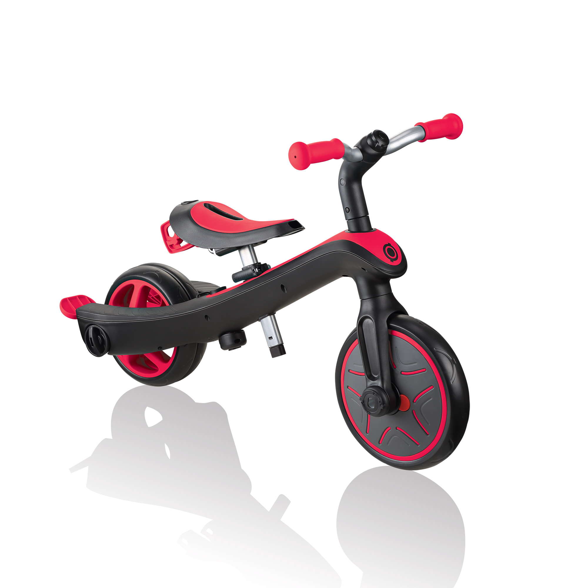 Trike Explorer 4 en 1 Warm Red de Globber, Trotteurs Aubert