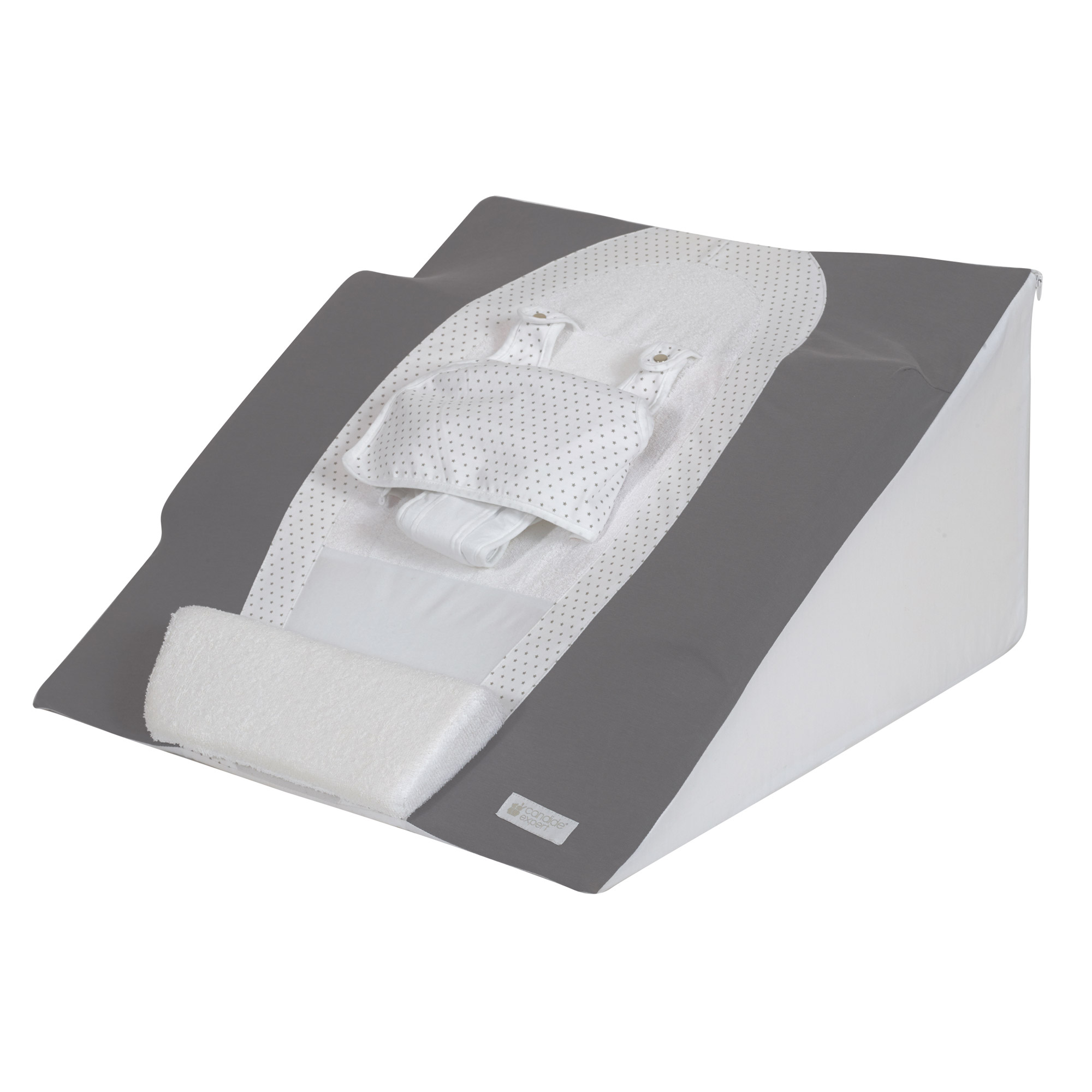 Lit parapluie Trottine + Matelas Anti Reflux Avec Plan Incliné