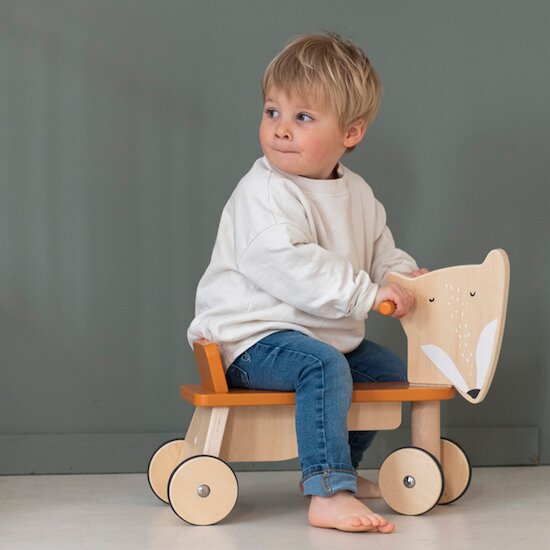 Porteur en bois Mr. Fox  de Trixie Porteur en bois Mr. Fox  de Trixie