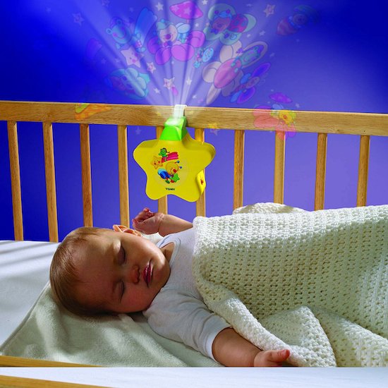 Veilleuse Etoile Enchantee Jaune De Tomy Veilleuses Aubert