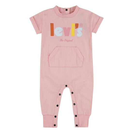 Combilongue à manches courtes Rose 12 mois de Levi's Kids