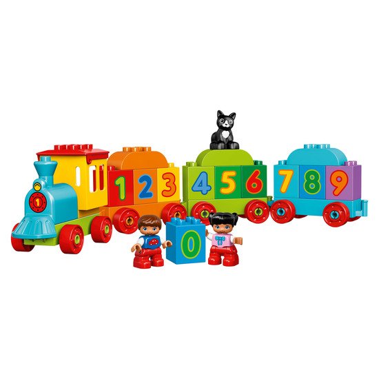 Le train de chiffres Multicolore  de LEGO® DUPLO®