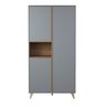 Loft armoire 3 portes 1 compartiment 