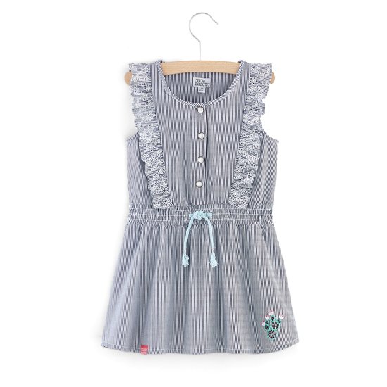 Robe rayée collection California Dreamin Fille