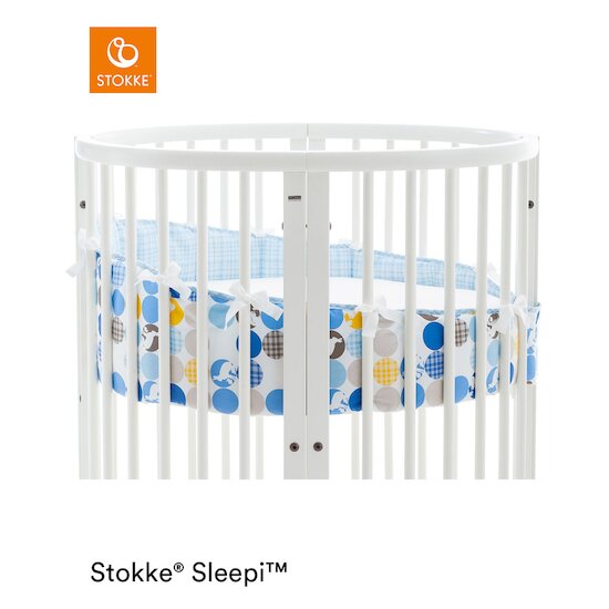 Tour de lit pour lit Sleepi™ Mini Silhouette bleu  de Stokke®