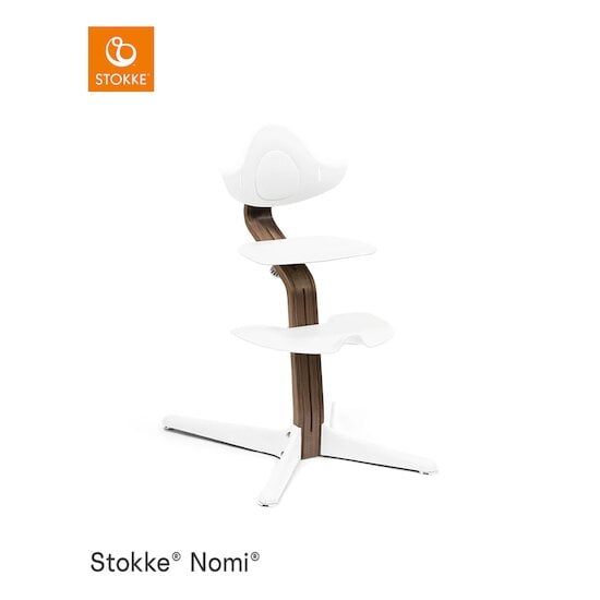 Chaise Nomi® Noyer Blanc  de Stokke®