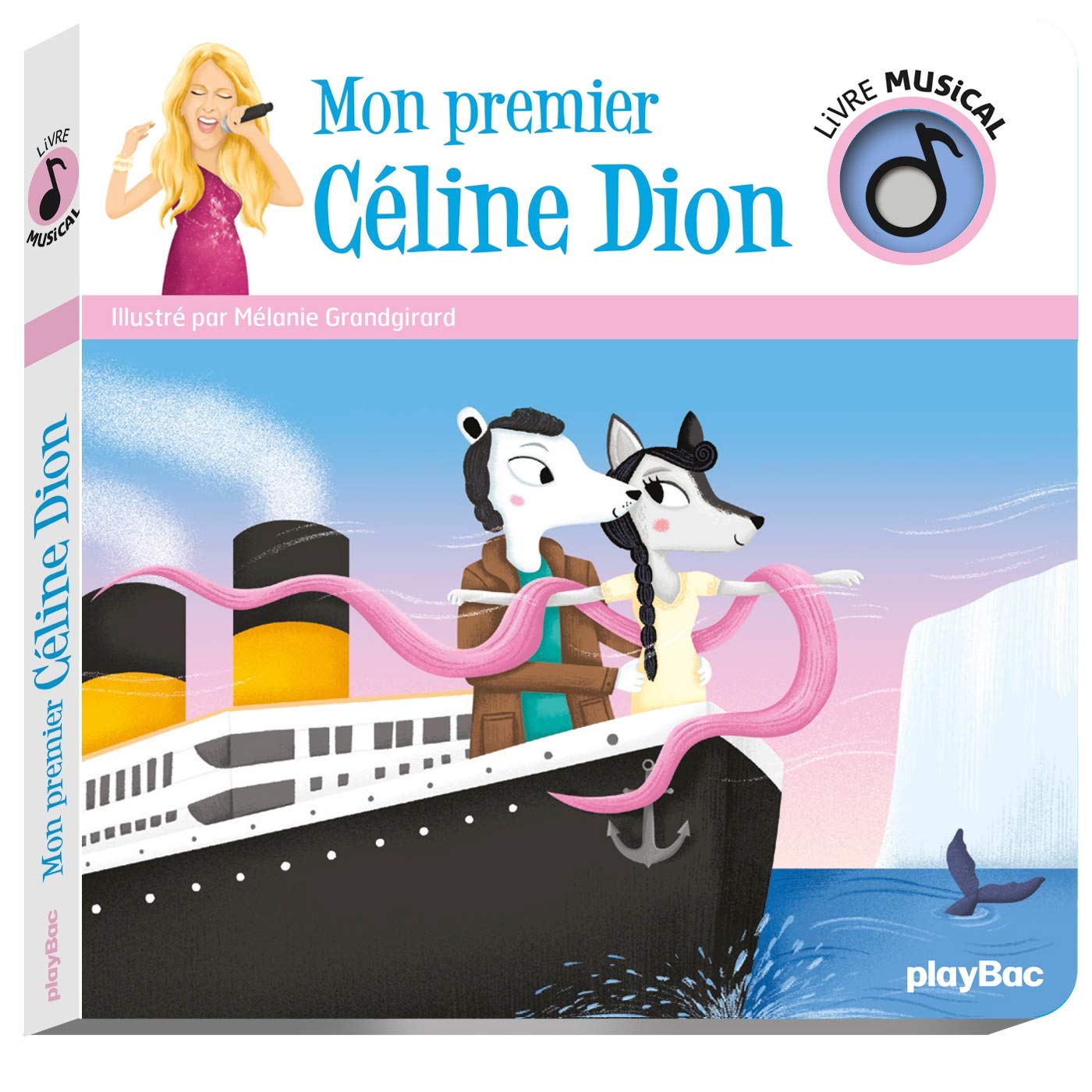 Livre musical Mon premier Céline Dion de PlayBac, Livres : Aubert