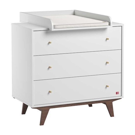 Mid2 Commode Blanc / Noix  de Vox Mid2 Commode Blanc / Noix  de Vox
