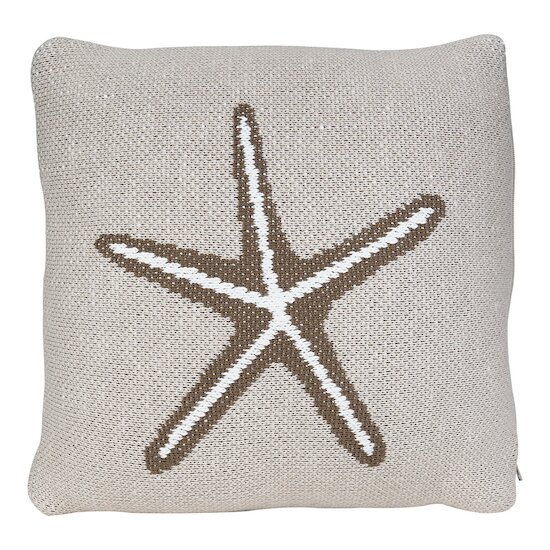 Coussin tricot Etoile de mer  de Quax