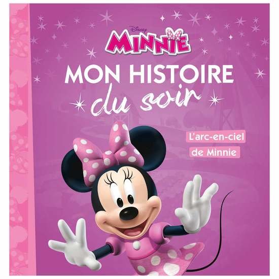 Histoire du soir Arc-en-ciel Minnie  de Hachette Jeunesse Disney
