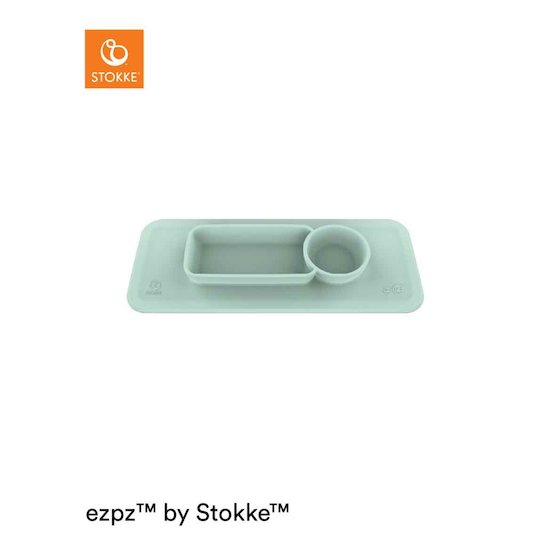 Set de table Ezpz™ pour Clikk Tray™ Soft Mint  de Stokke®
