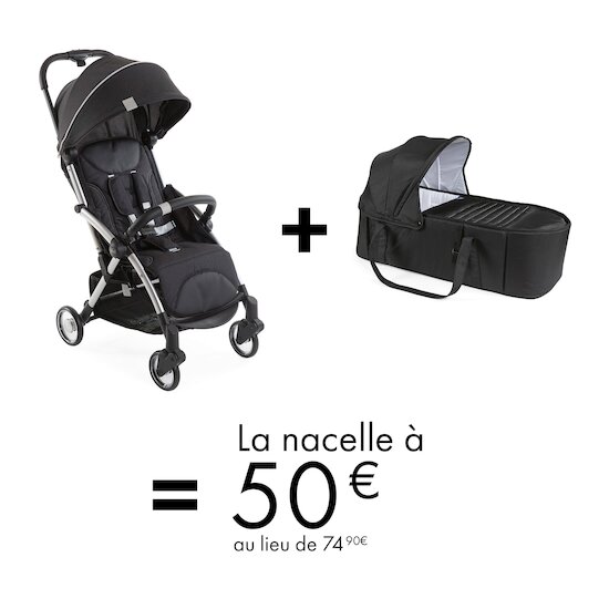 Nacelle souple au prix de 50€ pour l'achat d'une poussette Goody Plus   de Chicco