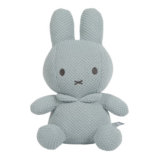 Peluche Miffy tricot vert amande  de Piou Piou et Merveilles