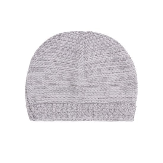 Bonnet bio collection Tricot Gris 0 mois de P'tit bisou