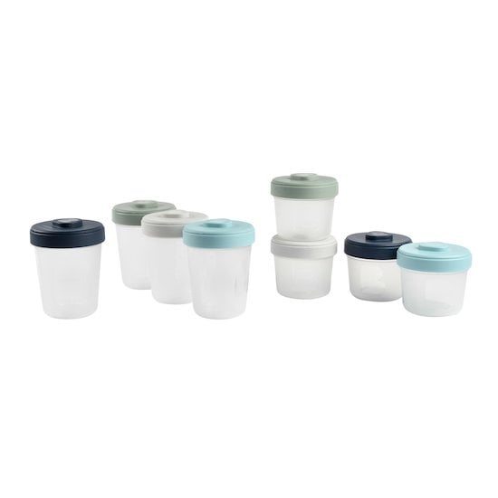 Set 2ème âge 8 portions clip 150ml/250ml   de Béaba