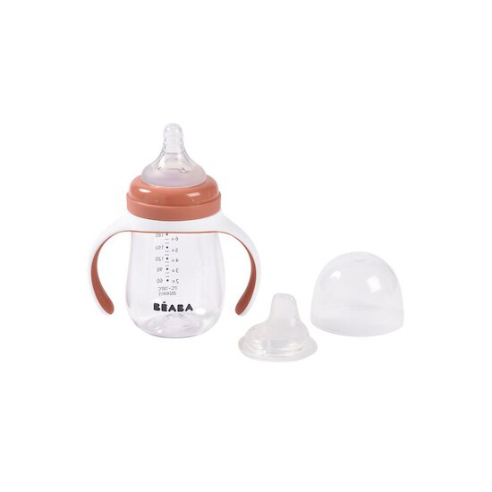 Biberon d'apprentissage Terracotta 210 ml de Béaba
