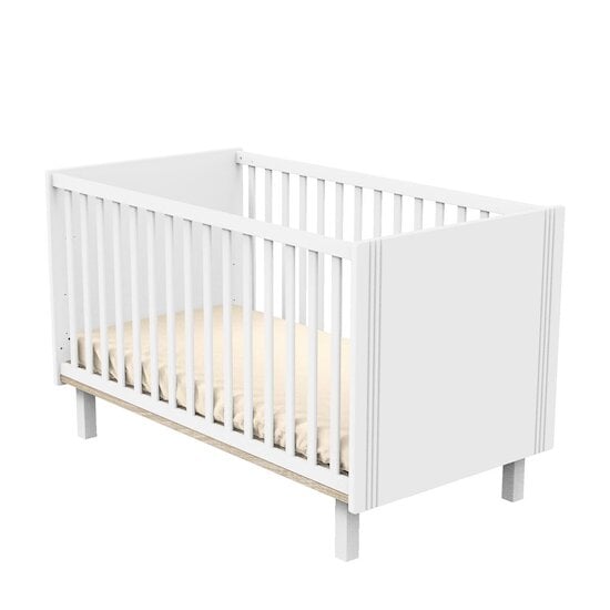 Eléonore Little Big Bed Blanc 70 x 140 cm de Sauthon Baby's Sweet Home