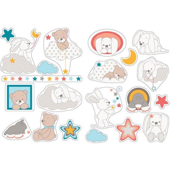 Mia & Basile Autocollants décoratifs