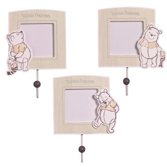 Winnie set de 3 patères