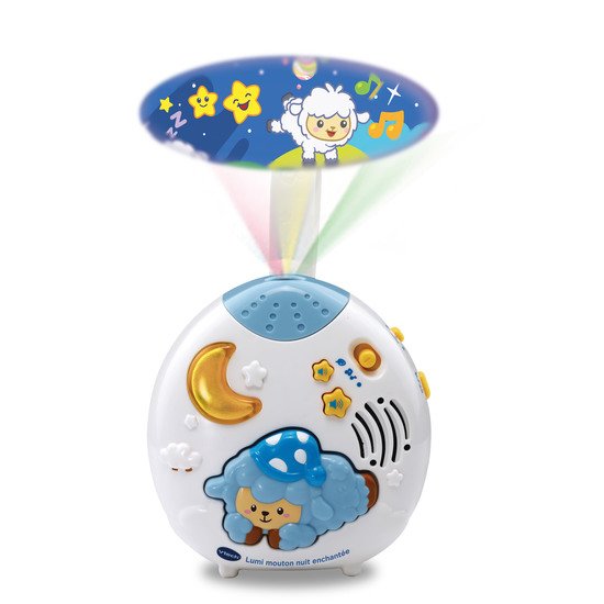 VTech - Lumi Veilleuse Nuit Enchantée Bleue, Vei…