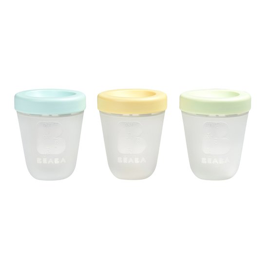 Portions silicone x3 Spring 200 ml de Béaba Portions silicone x3 Spring 200 ml de Béaba