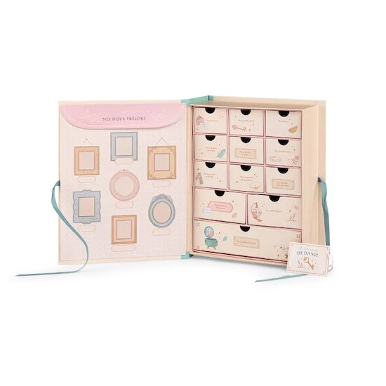 La Petite École de Danse Coffret Naissance Rose  de Moulin Roty