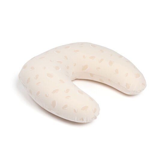 Coussin d'allaitement Twisty 2-en-1 Petals Latte  de 