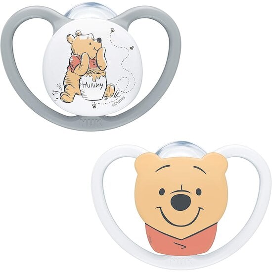 Sucette en silicone Space Winnie L'Ourson  de Nuk