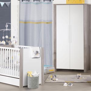 Chambre Pure blanc & silex