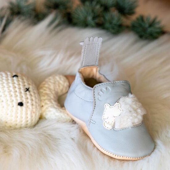 Chaussons Blumoo Ourson bleu ciel  de Easy Peasy Chaussons Blumoo Ourson bleu ciel  de Easy Peasy