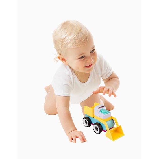Trio de petites voitures modulables   de Playgro Trio de petites voitures modulables   de Playgro