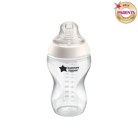 Biberon Closer to Nature Transparent 340 ml de Tommee Tippee