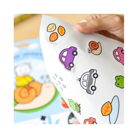 6 posters + 100 stickers Les animaux  de Poppik 6 posters + 100 stickers Les animaux  de Poppik