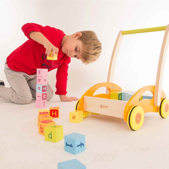 Chariot et ses cubes   de Classic World Chariot et ses cubes   de Classic World