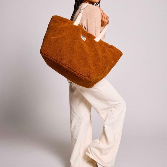 Sac cabas Claude Teddy Brun  de Hindbag
