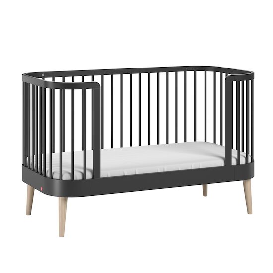 Lit bébé Paris Noir  de Vox Lit bébé Paris Noir  de Vox