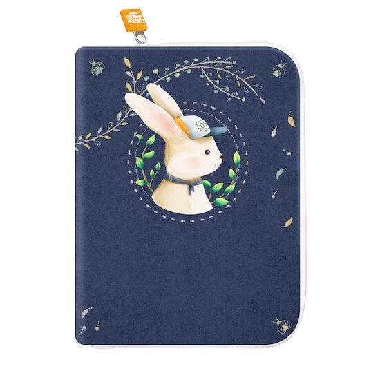 Protège Carnet de Santé Lapin Casquette  de L'Oiseau Bateau