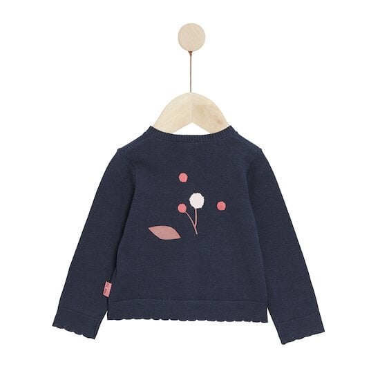 Lovely Capucine Cardigan en tricot Blue Castle  de P'tit bisou