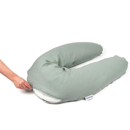 Coussin de grossesse doomoo Comfy Big Tetra Green  de Babymoov Coussin de grossesse doomoo Comfy Big Tetra Green  de Babymoov