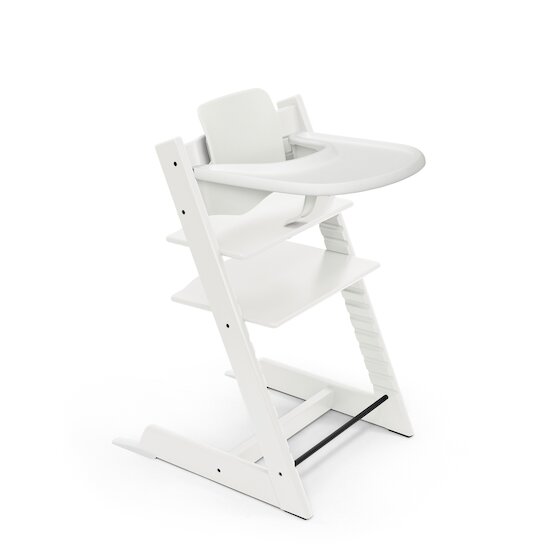 Tripp Trapp® Pack Chaise haute + Baby Set + Plateau Blanc  de Stokke® Tripp Trapp® Pack Chaise haute + Baby Set + Plateau Blanc  de Stokke®